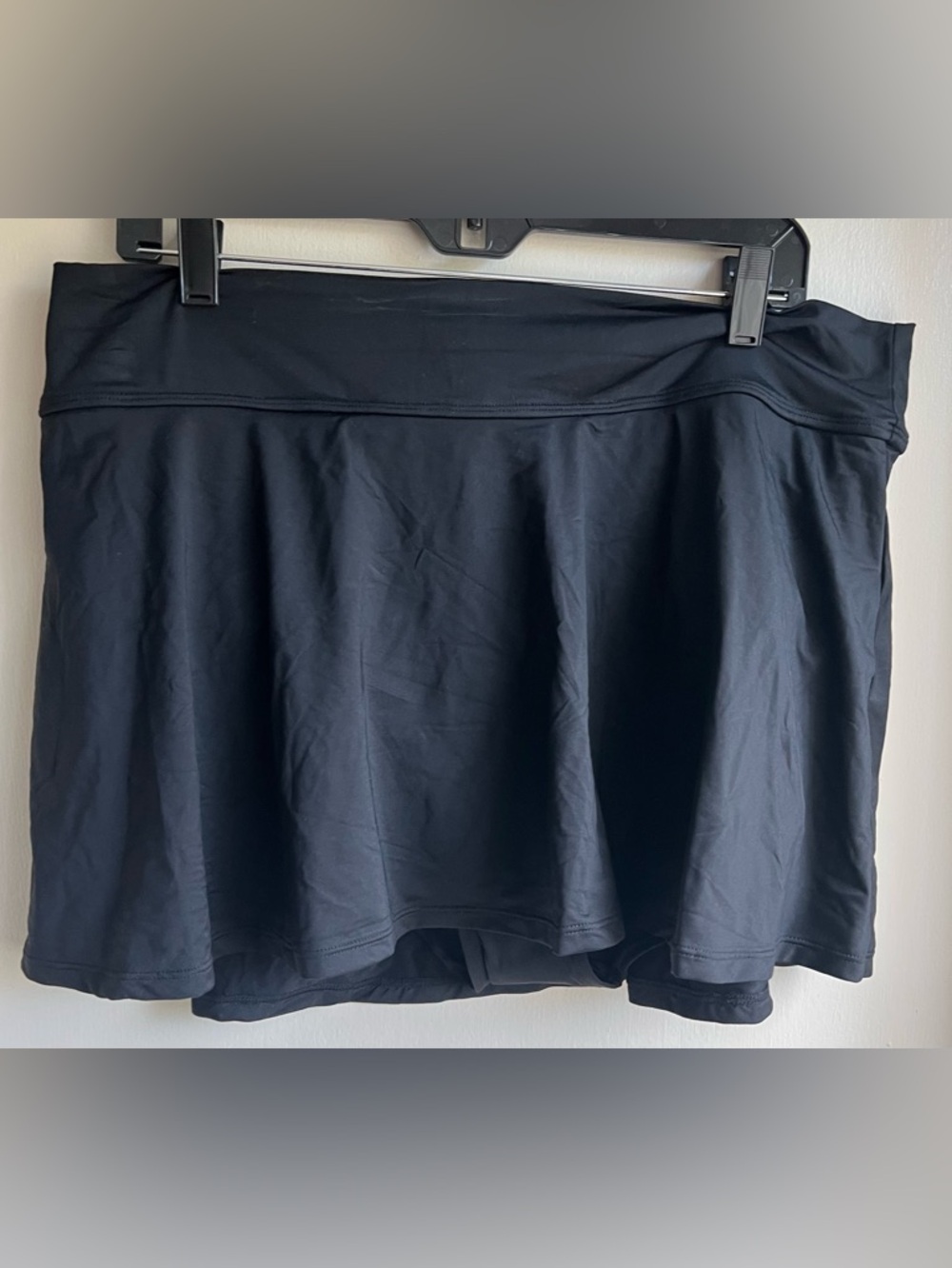 Anne Cole Black Swim Skirt